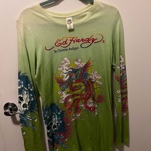Ed Hardy vintage long sleeve shirt